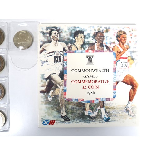 20 - A collection of 31 circulated £2 coins all different designs + uncirculated 1986 Commonwealth Games ... 