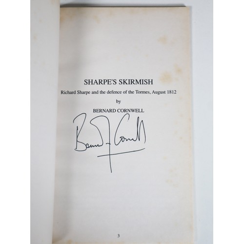 60 - Signed Hardback Books includes The Scarlet Thief Paul Fraser Collard, Sharpe's Escape Bernard Cornwe... 