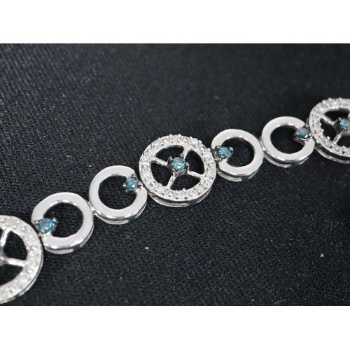 57 - 1.25ct Champagne & White Diamond Sterling Silver Ring, 1.05ct Diamond Sterling Silver Butterfly Pend... 