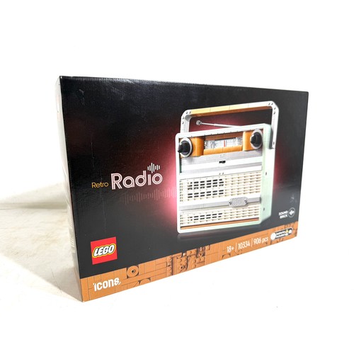 Lego Icons 10334 Retro Radio  - Sealed in Box