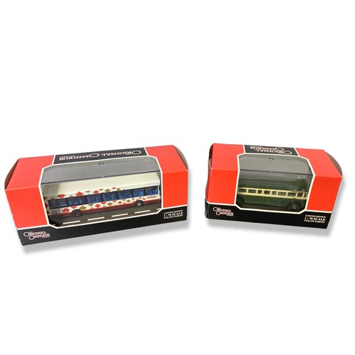 69B - Four boxed Corgi bus models, OM44111, OM43911, OM44701 & OM41009.
Including Optare Solo, Daimler Uti... 