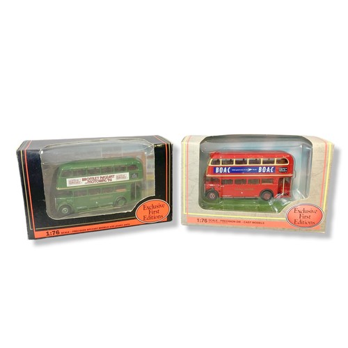 65 - Four Gilbow First editions 1:76 scale Model busses.
Including - Bromley pageant of motoring 1996 Cod... 