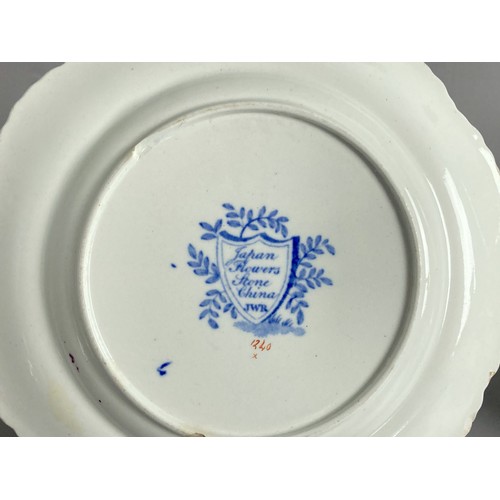 101 - Collection of European porcelain including Royal Copenhagen & Derby. Includes Royal Copenhagen plate... 