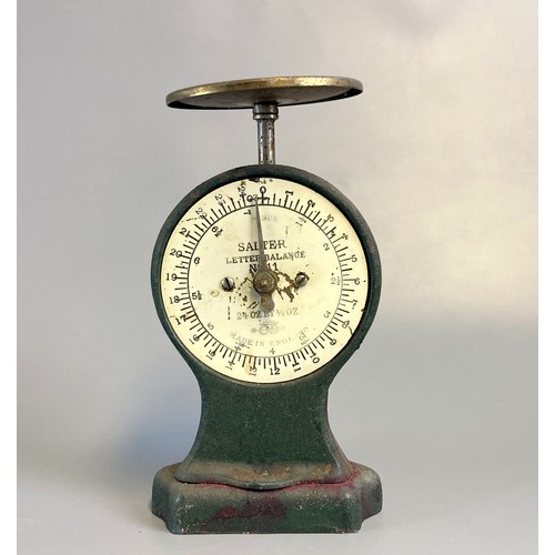 193 - Salter No.11 Letter balance scales & Chatillon's Balance No.2 spring scale.