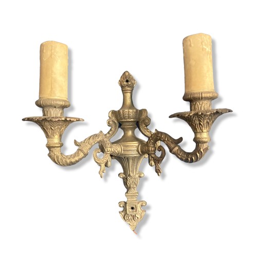 280 - A Vintage Ceiling Light and wall lamps.