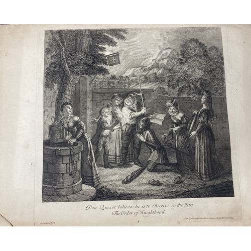 276 - Pair of Circa 1725 Charles Antoine Coypel Engravings Of 