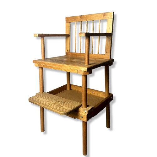 311 - Vintage Pine Childs High chair.