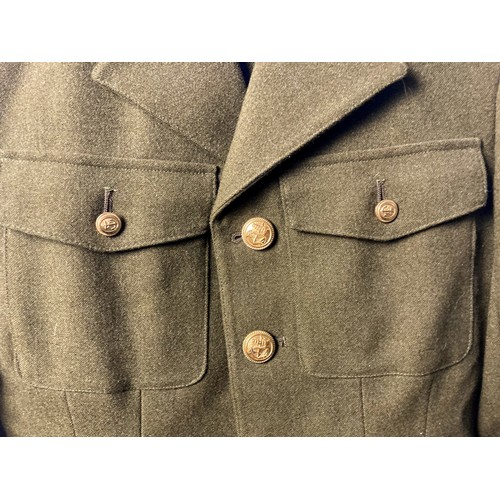 76 - British Army service dress No.2s Jacket & trousers.