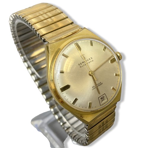 41 - Vintage 1961's Services auctomatic mens Wristwatch