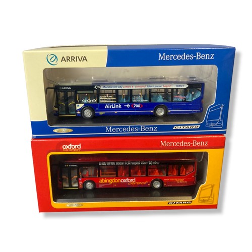 99 - A collection of Six boxed Diecast model buses including Gilbow (Exclusive First Editions) and Creati... 