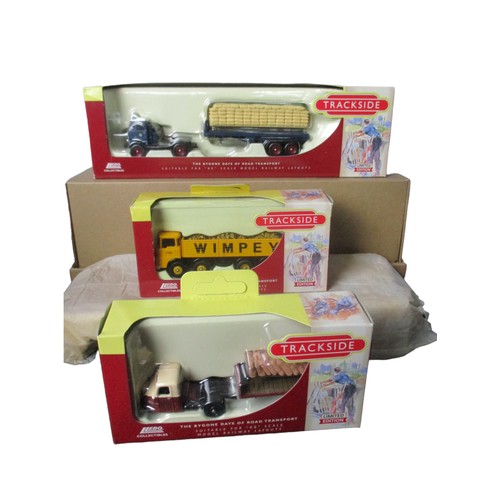 24 - A collection of 6 Diecast model buses. Including EFE & Lledo trackside, Corgi collector club.