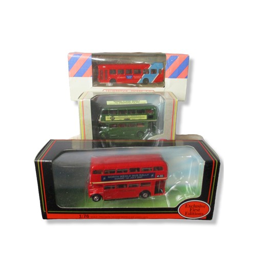 39 - A job lot of 6 Diecast model buses.