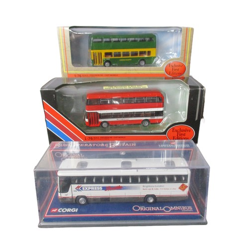 60 - Collection of Diecast model buses. 1:76 scale