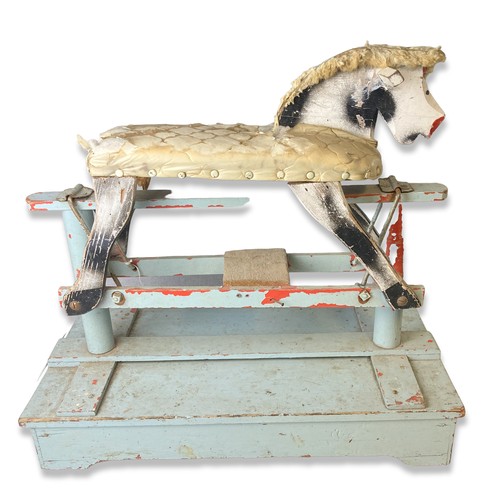 284 - A vintage Rocking horse.