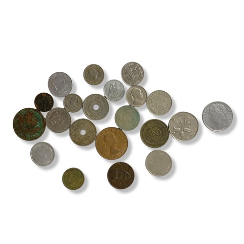 53 - A collection of European Coins.