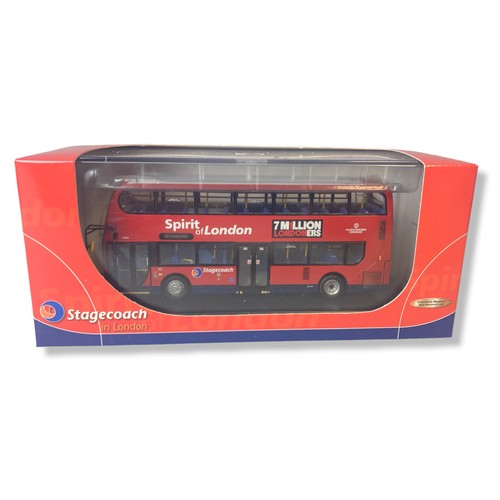 381 - A job lot of 7 boxed Diecast model buses, including Creative Masters, Gilbow, Corgi and Britbus.
1:7... 