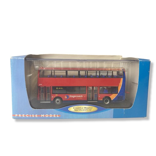 383 - Four boxed Diecast model buses including two creative masters and Corgi Ltd edition buses.
1:76 scal... 