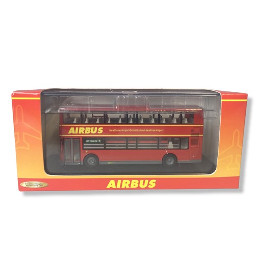 383 - Four boxed Diecast model buses including two creative masters and Corgi Ltd edition buses.
1:76 scal... 