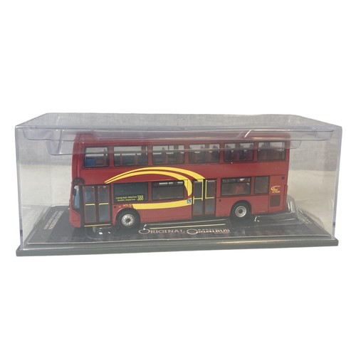 383 - Four boxed Diecast model buses including two creative masters and Corgi Ltd edition buses.
1:76 scal... 