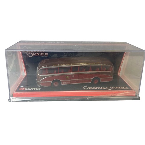 383 - Four boxed Diecast model buses including two creative masters and Corgi Ltd edition buses.
1:76 scal... 