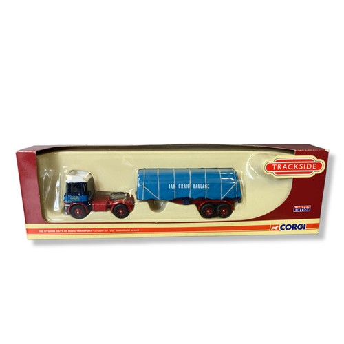 386 - A collection of Five Diecast model Lorries. Including Corgi & Lledo trackside, Corgi collector club.