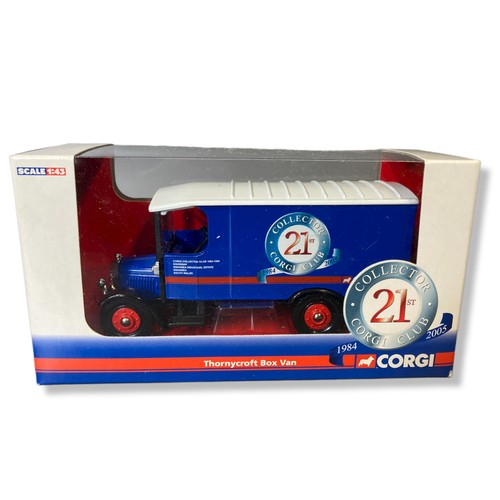 386 - A collection of Five Diecast model Lorries. Including Corgi & Lledo trackside, Corgi collector club.