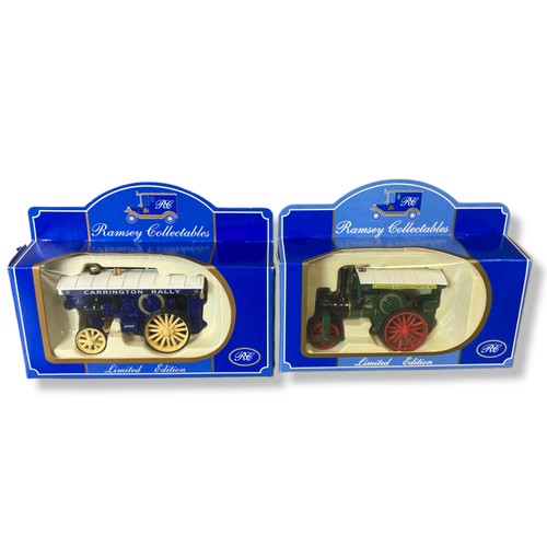 387 - A job lot of Five Lledo Diecast model Steam tractors.