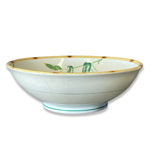 140 - 19th-century Christopher Dresser Minton Aesthetic 'Bamboo' pattern washbowl.
13 x 39cm