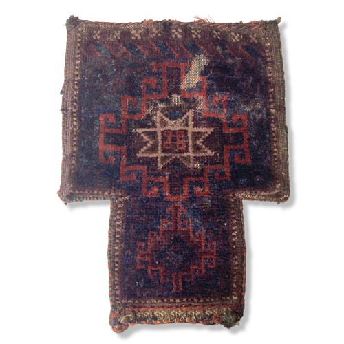 355A - An early 20th-century Persian carpet Salt Bag (Namakdan).
47 x 35 cm