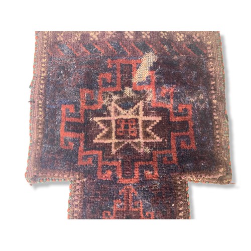 355A - An early 20th-century Persian carpet Salt Bag (Namakdan).
47 x 35 cm