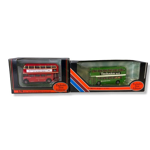 1 - A collection of Diecast bus models. Including Gilbow & Corgi.
1:76 Scale