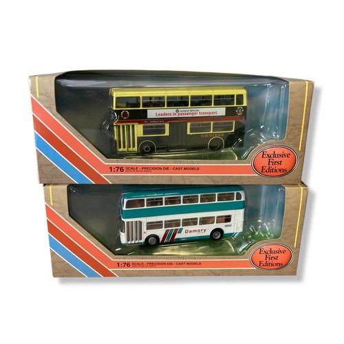 3 - A job lot of Six Diecast model buses. Including Corgi, Gilbow EFE and Original Omnibus company.