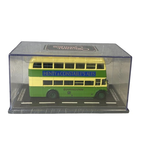 4 - 5 Boxed & Unopened collection model Diecast buses. Including London Transport Museum box set, Gilbow... 