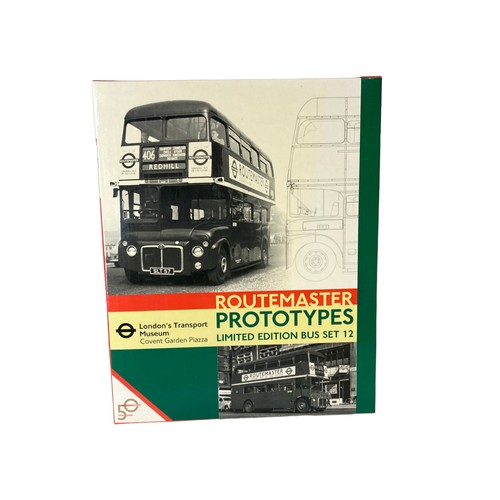 12 - Collection of boxed Diecast buses.