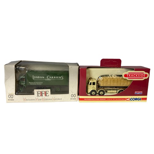 22 - Eight Diecast model Lorries. Including Corgi Trackside and Gilbow.