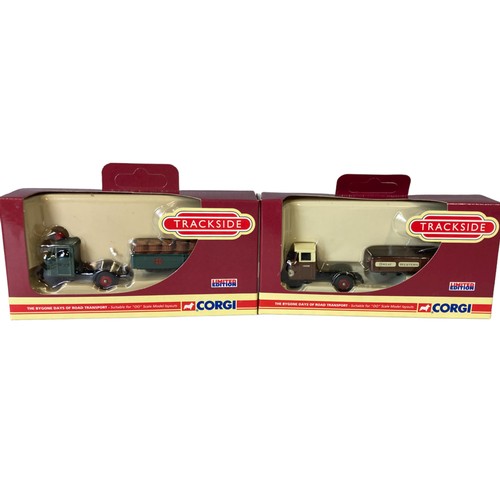 22 - Eight Diecast model Lorries. Including Corgi Trackside and Gilbow.