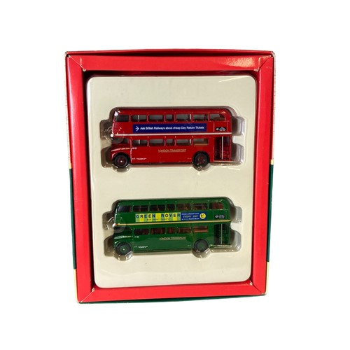 23 - A job lot of eight Diecast model buses. Including Creative masters, Gilbow and Corgi.