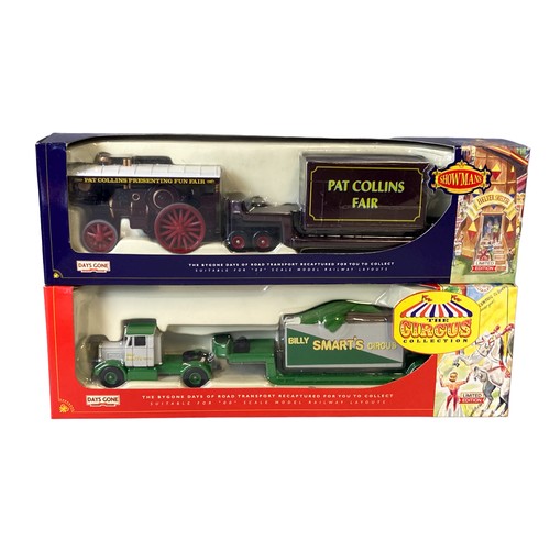 28 - Collection of Diecast buses and Lledo Showmans, The Circus collection, Britbus, Corgi and Gilbow.