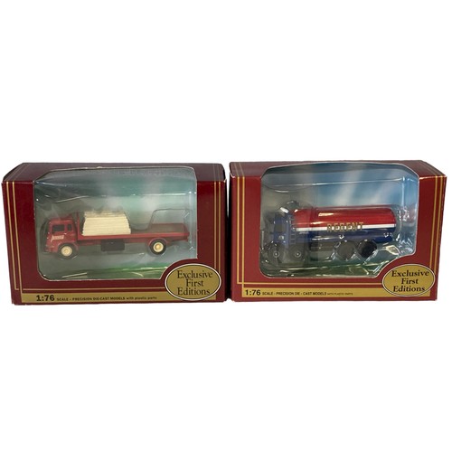 31 - A collection of boxed Diecast model buses and lorries.