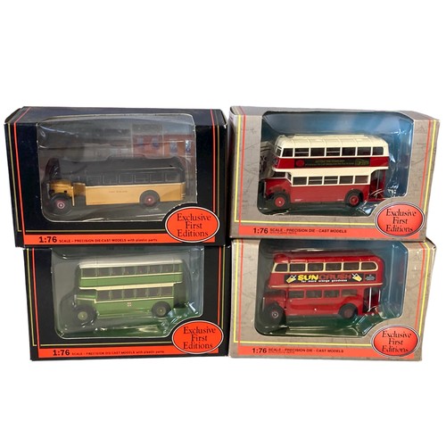 37 - Ten boxed Gilbow EFE Diecast model buses.