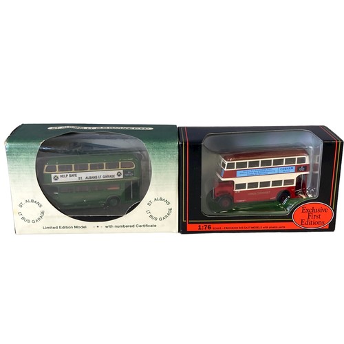 37 - Ten boxed Gilbow EFE Diecast model buses.