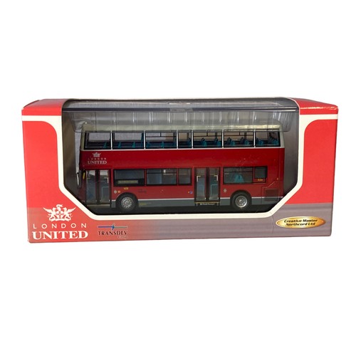 41 - Creative masters, Corgi & Gilbow model buses.