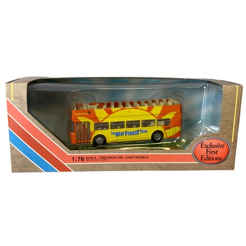 47 - A collection of Gilbow EFE Diecast model buses.