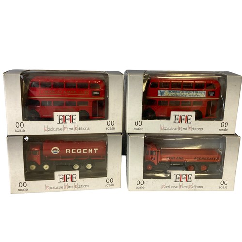 49 - A collection of Boxed Diecast model buses.