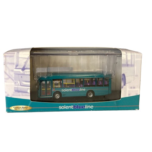 60 - Collection of two Creative Masters model buses, together with four Corgi models.