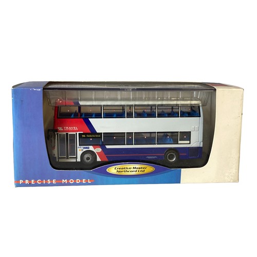 60 - Collection of two Creative Masters model buses, together with four Corgi models.