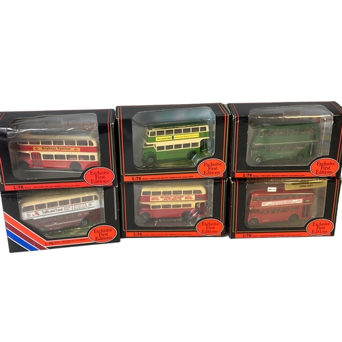 65 - Creative Masters, Corgi & Gilbow lot of Diecast model Buses.