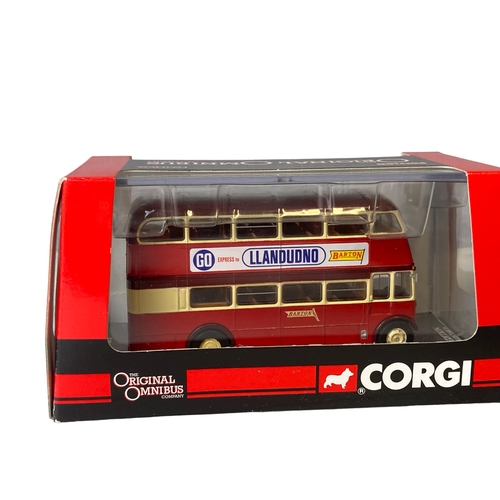 65 - Creative Masters, Corgi & Gilbow lot of Diecast model Buses.