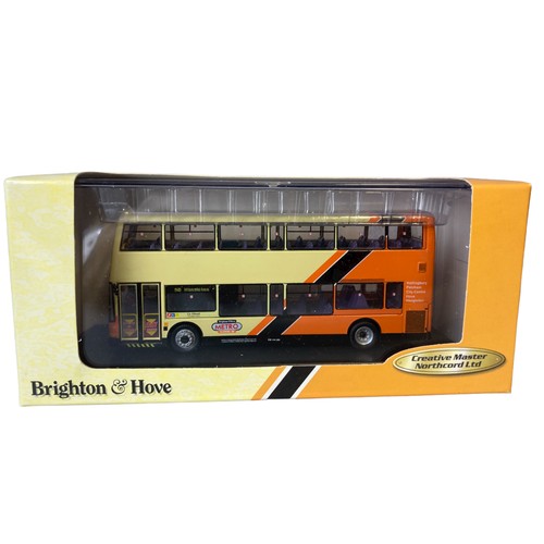 78 - A collection of Diecast model buses, including Corgi, Creative masters, Britbus etc.