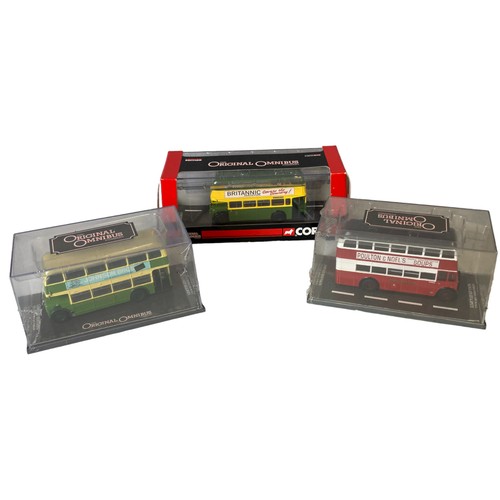 78 - A collection of Diecast model buses, including Corgi, Creative masters, Britbus etc.